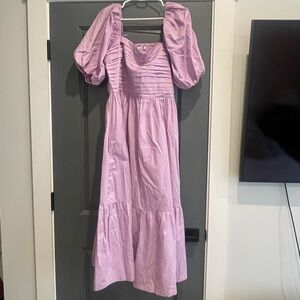 Abercrombie Pink/Purple Floral Dress, Size XLT